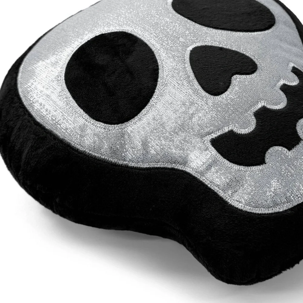 Target Bullseye’s Playground Halloween Skull Skeleton Novelty Throw Pillow